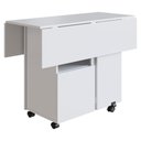 Ver imagem 1 de Mesa Tampo Dobrável 90x90 Cm B50 Branco Novam