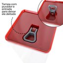Ver imagem 3 de Kit 3 Potes Organizador Hermético Dubai Total 5 L - Sortido