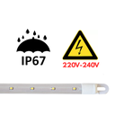 Ver imagem 3 de Kit 5 Barra Led 20w 100cm Geladeira Expositora Freezer 220v Ip67 6500k