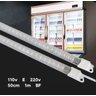 Kit 5 Barra Led 20w 100cm Geladeira Expositora Freezer 220v Ip67 6500k - 6