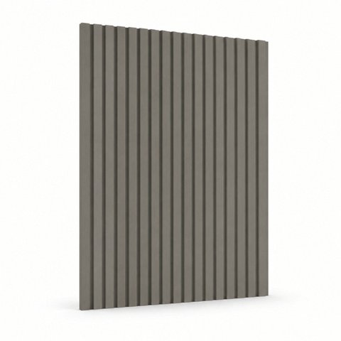Painel para TV até 115 Polegadas Ripado MDF 270CMX300CM Cinza