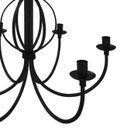 Ver imagem 4 de Luminária de Teto Rústica para Sala de Jantar e Estar Grandes Vintage Libertas Rosas Artesanato Bola