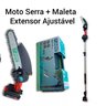 Mini Motosserra Bateria Portátil Cabo Extensor Ajustável - 3