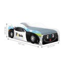 Ver imagem 2 de Cama Carro Polícia Baby Kids Solteiro