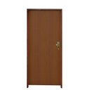 Ver imagem 2 de Kit Porta de Madeira 210x62cm Fechadura Golf Abertura Esquerda Imbuia Marrom Rodam
