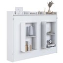 Ver imagem 3 de Cama de Casal Articulável Branco Horizontal Mdp Hanover Dobrável Decoração Art In Móveis
