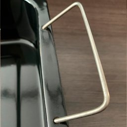 Assadeira Preta + Grelha Interna Esmaltada Retangular Forma - 5