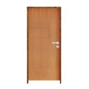 Ver imagem 2 de Kit Porta de Madeira 210x82cm Batente 9cm Fechadura Stilo Belissima 12 Rodam Abertura Esquerda Marro