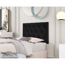 Ver imagem 1 de Cabeceira Painel Cama Box Solteiro Ibiza 0,90 Preto