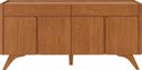Ver imagem 2 de Buffet Arcus 4 Portas e 2 Gavetas 172 cm Naturalle - Mavaular