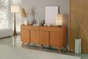 Ver imagem 1 de Buffet Arcus 4 Portas e 2 Gavetas 172 cm Naturalle - Mavaular