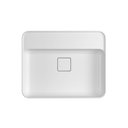 Ver imagem 2 de Cuba Retangular de Semiencaixe com Mesa Deca 50cm Branca L.63050.m.17