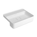 Ver imagem 1 de Cuba Retangular de Semiencaixe com Mesa Deca 50cm Branca L.63050.m.17