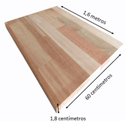 Ver imagem 2 de Kit 3 Unidades Painel de Eucalipto 60CMX160CMX1,8cm Madeira do Brasil Rosa