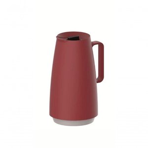 Bule Térmico Tramontina Exata Vermelho com Ampola de Vidro 500ml