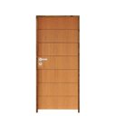 Ver imagem 2 de Kit Porta de Madeira 210x72cm Batente 14cm Fechadura Stilo Belissima 2 Rodam Abertura Direita Marrom