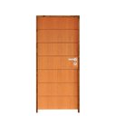 Ver imagem 2 de Kit Porta de Madeira 210x82cm Batente 14cm Fechadura Stilo Belissima 2 Rodam Abertura Esquerda