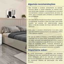Ver imagem 5 de Cama Box Casal Monaco Queen TCIL Móveis: Off White