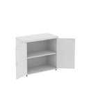 Ver imagem 4 de Armário Baixo para Escritório PE40 com 2 Portas Pivotantes Branco