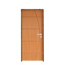 Ver imagem 2 de Kit Porta de Madeira 210x72cm Batente 9cm Fechadura Stilo Belissima 5 Rodam Abertura Esquerda Marrom