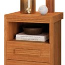 Ver imagem 2 de Kit 2 Mesas de Cabeceira 2 Gavetas Lóquio 100% Mdf - Casa Chick Nature