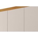Ver imagem 6 de Guarda Roupa Casal 6 Portas e 2 Gavetas C- Pés Espanha Naturale - Rufato