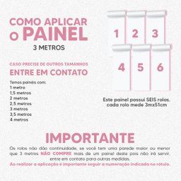 Papel de Parede 3D Painel 3M Folhas Flores tropical Vinil Folhagem Auto Colante Vinílico Lavável - 6