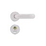 Kit Porta de Madeira 210x82cm Batente 11cm Fechadura Stilo Belissima 6 Rodam  - 4