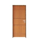 Ver imagem 2 de Kit Porta de Madeira 210x62cm Batente 9cm Fechadura Stilo Belissima 7 Rodam Abertura Esquerda Marrom