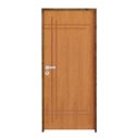 Ver imagem 2 de Kit Porta de Madeira 210x82cm Batente 9cm Fechadura Stilo Belissima 9 Rodam Abertura Direita Marrom/