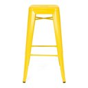 Ver imagem 3 de Kit - 2 X Banquetas Altas Iron Tolix - Industrial - Aço - Vintage - Amarelo