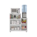 Ver imagem 4 de Multiuso Fruteira 2 Portas Sollys Branco - Poliman