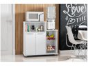 Ver imagem 2 de Multiuso Fruteira 2 Portas Sollys Branco - Poliman