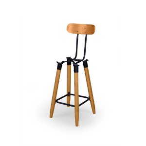 Estrutura Ergonomica para Banquetas com Encosto Pés Palitos