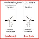 Ver imagem 4 de Porta Pivotante de Alumínio Branco com Puxador Linha Veneza:Direita/ 210 x 100