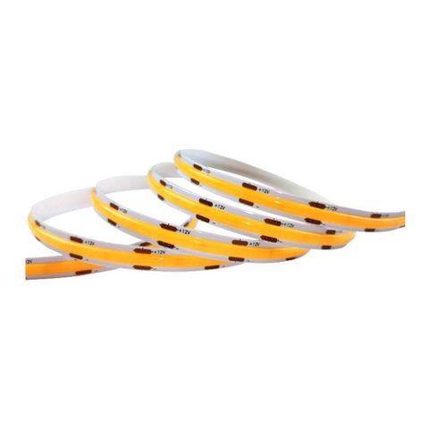 Fita de Led Astraled Cob com 5 Metros Alto Irc 92 11w 12v 3000k Luz Amarela Ft-5918