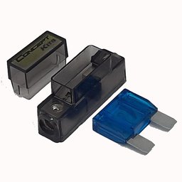 Porta Fusível Max Technoise Entrada 21mm Conceptkits Porta Fusivel Lamina Max - 2