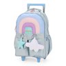 Mochila com Rodas Up4you Arco Íris Azul Petit - Luxcel - 2