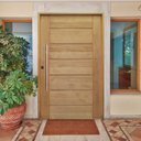 Ver imagem 1 de Kit Porta de Madeira Pivotante 210x140cm Batente 14Cm Fechadura 803 Rolete 3B Hale Esquadrias