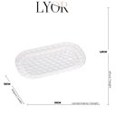 Ver imagem 5 de Travessa de Cristal Bubble 21x12x2cm Lyor