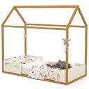 Ver imagem 1 de Cama Montessoriana Liv Off White Freijó - Matic