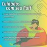 Puff Gota Mariju - Bege - Já com Enchimento - Conforto e Estilo para Sala, Quarto, Escritório, Gamin - 6