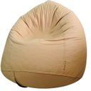 Ver imagem 2 de Puff Gota Mariju - Bege - Já com Enchimento - Conforto e Estilo para Sala, Quarto, Escritório, Gamin