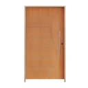 Ver imagem 2 de Kit Porta de Madeira Pivotante 210x120cm Batente 14cm Fechadura 803 Rolete Externa Belissima 12 Hale
