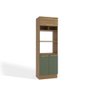 Módulo Cozinha Kappesberg Botanic Paneleiro Botanic M627 Torre Quente 2 Fornos C/ 3 Portas 70cm - 1