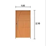 Kit Porta de Madeira Pivotante 210x102cm Batente 14cm Fechadura 803 Rolete Externa Belissima 6 Hale Esquadrias - 3