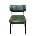 Ver imagem 2 de Cadeira Decorativa Sala de Jantar Lívia C01 Couríssimo Verde Musgo - Combo Stock