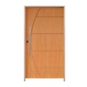 Ver imagem 2 de Kit Porta de Madeira Pivotante 210x110cm Batente 14cm Fechadura 803 Rolete Externa Belissima 6 Hale Esquadrias