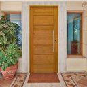 Ver imagem 1 de Kit Porta de Madeira BBB 210x72cm Batente 14cm Fechadura Rolete Rodam Abertura Direita