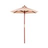 Ombrelone Tramontina em Madeira e Poliéster Quadrado Bege sem Base 2,0m - 1